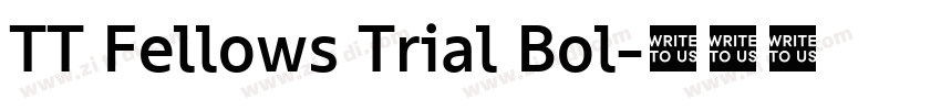 TT Fellows Trial Bol字体转换